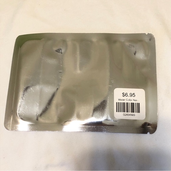 New Pair of Nail Wraps - Purple Watercolor & Popsicles - Picture 4 of 8